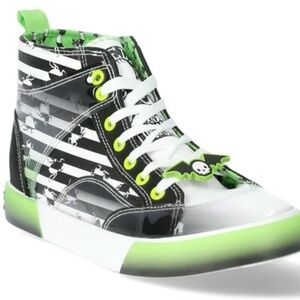 Beetlejuice Womens High Top Sneakers